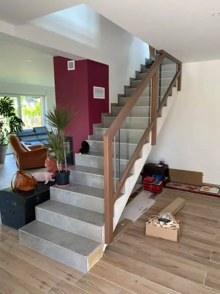 Garde de corps bois à Westhouse